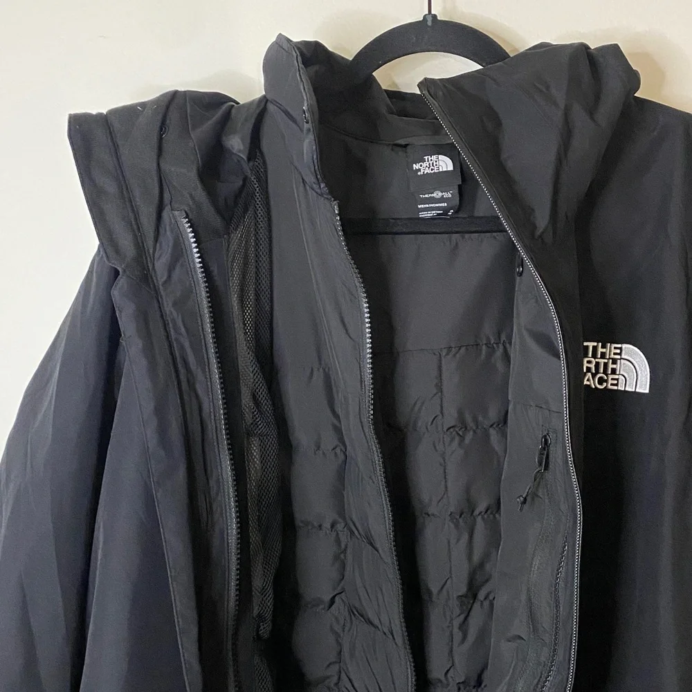 The North Face Men's Thermoball Eco Snow Triclimate Jacket Outdoor Black XL